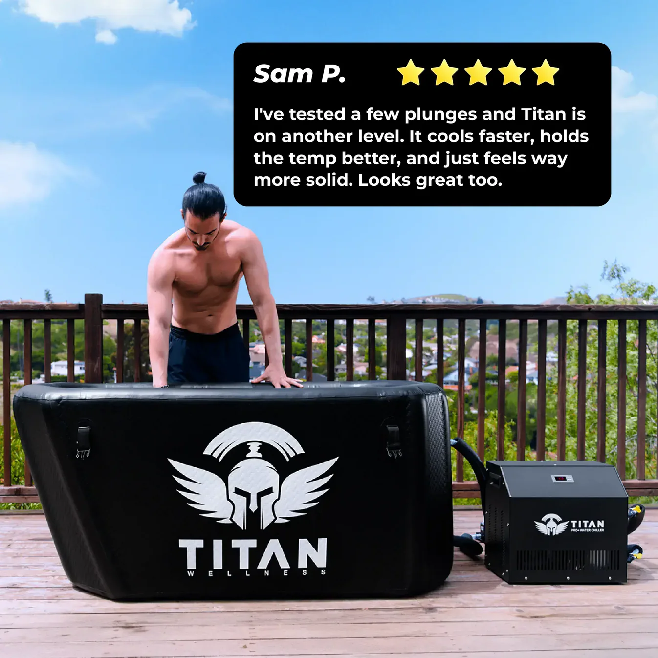 Titan Wellness Triumph Cold Plunge Tub Standard